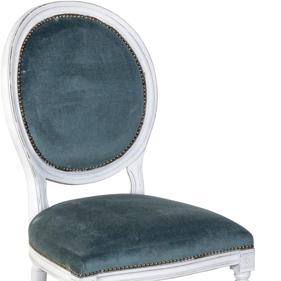 Židle z masivního bukového dřeva a sedák z pěnové pryže Made in Italy - Lamiral Viadurini