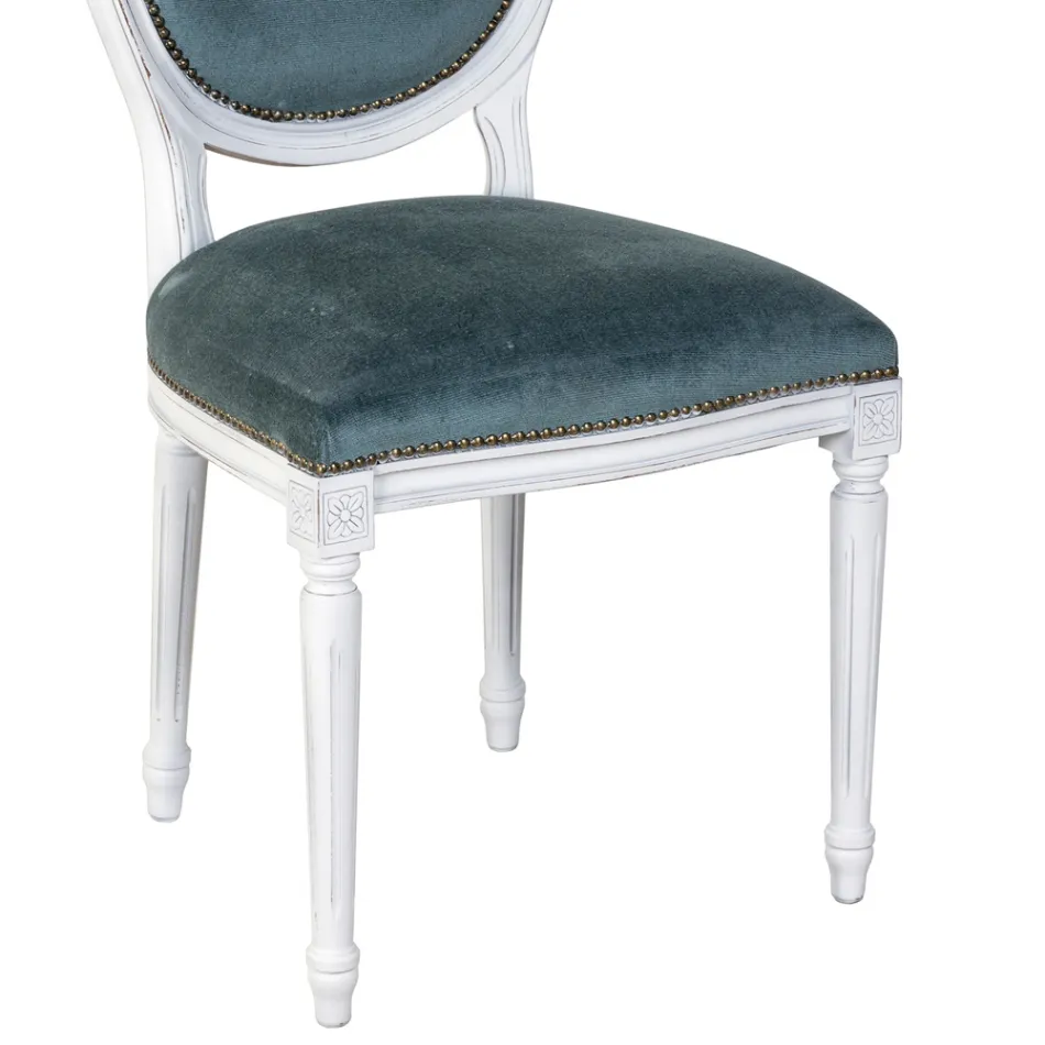 Židle z masivního bukového dřeva a sedák z pěnové pryže Made in Italy - Lamiral Viadurini