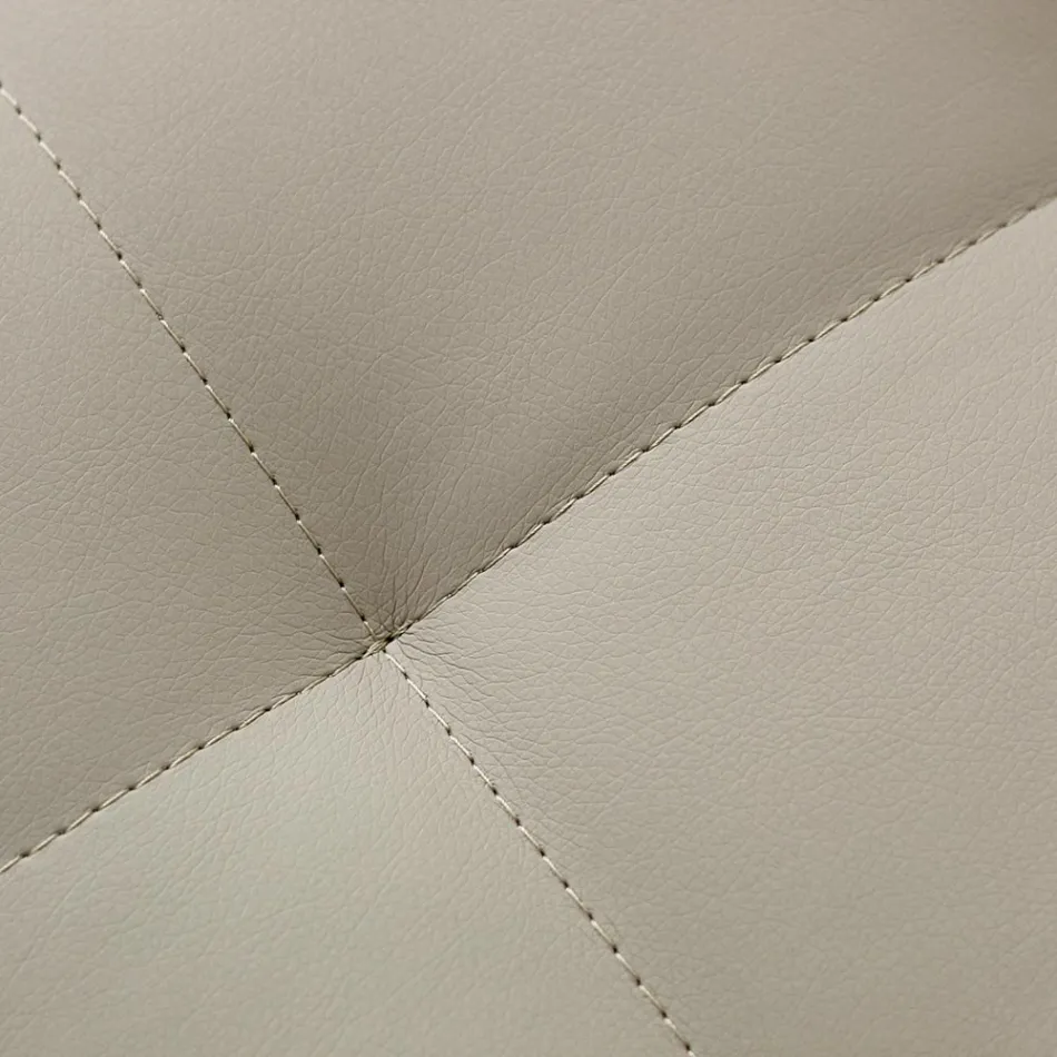 Židle Moderní Designová, čalounění z Ekokože a Dřevěné Nohy - Viola Viadurini