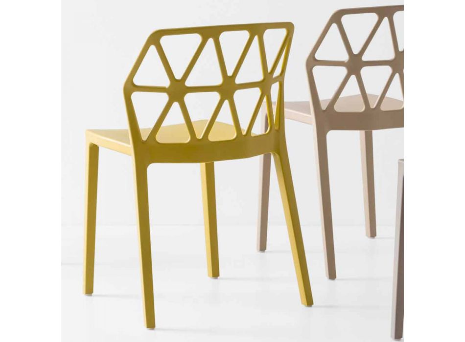 Polypropylenová židle Connubia od firmy Calligaris Alchemia vyrobená v Itálii Viadurini
