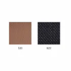 Mina semi-orientální a operační koženková židle vyrobená v Itálii Viadurini