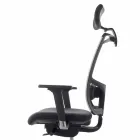 Mina semi-orientální a operační koženková židle vyrobená v Itálii Viadurini