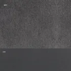 Židle ze sametu a lakované oceli RAL Made in Italy 4 kusy - Mariapina Viadurini