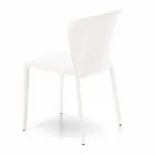 Moderní židle kompletně pokryté umělou kůží, Accadia,  4 ks Viadurini