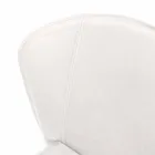 Moderní židle kompletně pokryté umělou kůží, Accadia,  4 ks Viadurini