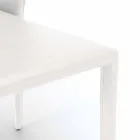 Moderní židle kompletně pokryté umělou kůží, Accadia,  4 ks Viadurini