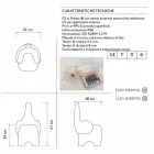 Svítící dětská židle, dobíjecí RGBW LED, 2 kusy - Tino od Myyour Viadurini