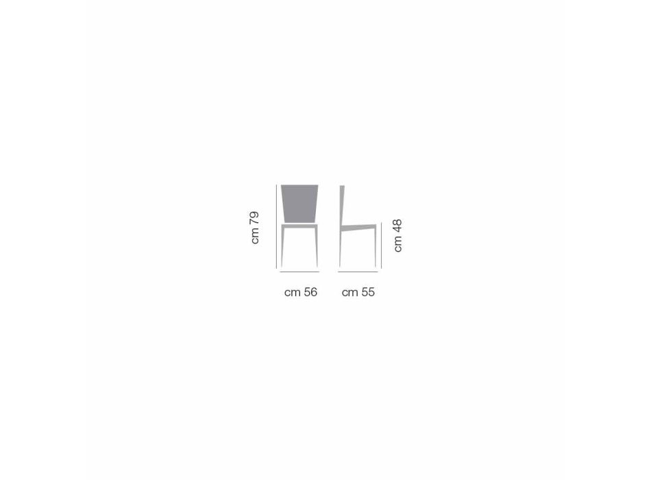 Moderní židle s jasanovou základnou a látkovým nebo koženým sedákem – Tagata Viadurini