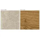 Moderní obývací židle z různých látek s dřevěnou skořepinou - Wolter Viadurini