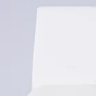 Moderní židle do obývacího pokoje z ekokůže a kovu Made in Italy - Reka Viadurini