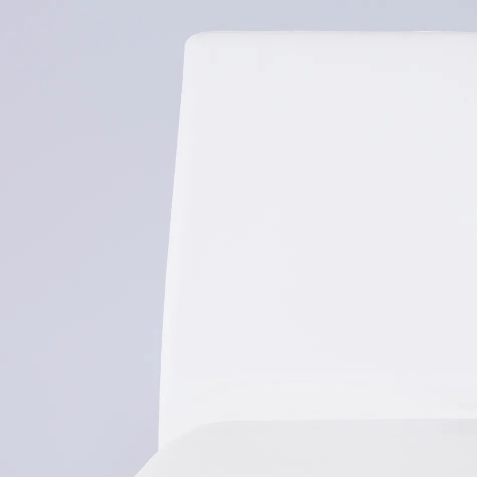 Moderní židle do obývacího pokoje z ekokůže a kovu Made in Italy - Reka Viadurini