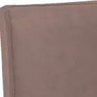 Moderní židle z kůže nebo imitace kůže pro jídelnu nebo kuchyň Maha Viadurini