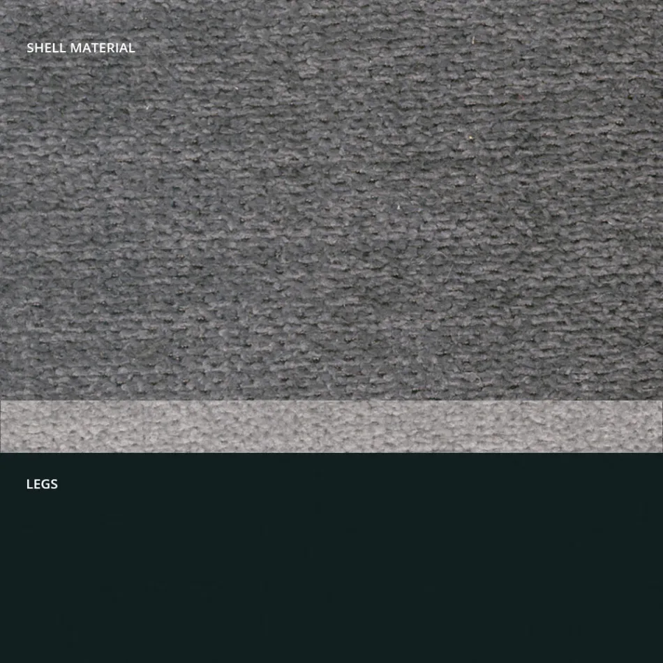 Moderní židle z látky a trojúhelníkových nohou vyrobená v Itálii, Oriella Viadurini