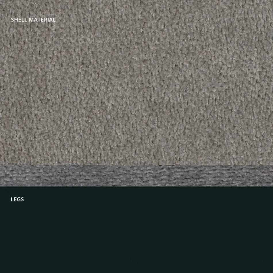 Moderní židle z látky a trojúhelníkových nohou vyrobená v Itálii, Oriella Viadurini