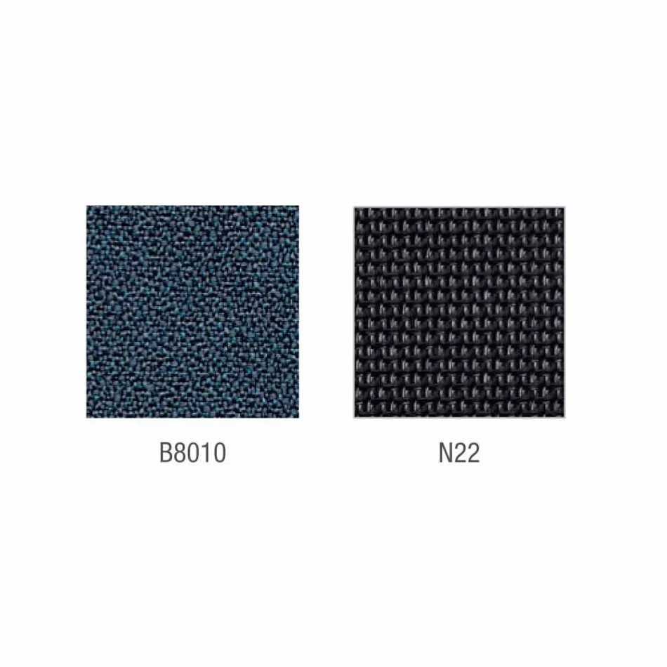 Operační a polopředsedající židle v tkanině vyrobené v Itálii Mina Viadurini