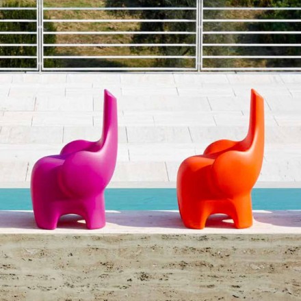 Slonová židle pro děti v moderním designu, 4 barevné kousky - Tino od Myyour Viadurini