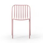 Stohovatelná kovová židle pro venkovní použití Made in Italy 2 kusy – jednoduše Viadurini