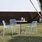 Stohovatelná kovová židle pro venkovní použití Made in Italy 2 kusy – jednoduše Viadurini