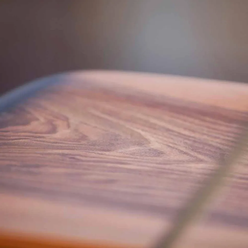 Ručně vyrobená jídelní židle ze dřeva a oceli vyrobená v Itálii - Valencia Viadurini