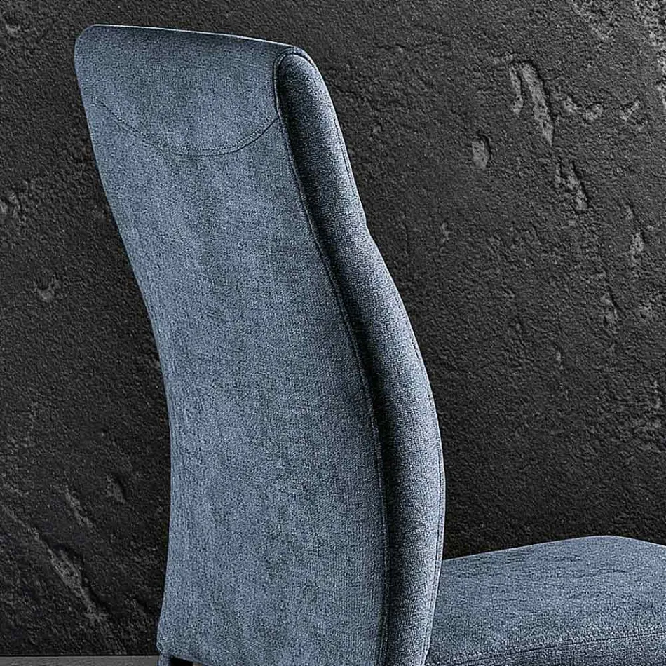 Designová jídelní židle z látky italské výroby Luigina Viadurini