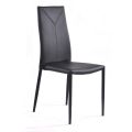 Stohovatelná jídelní židle ze 4 ks ze syntetické kůže - Sibiř