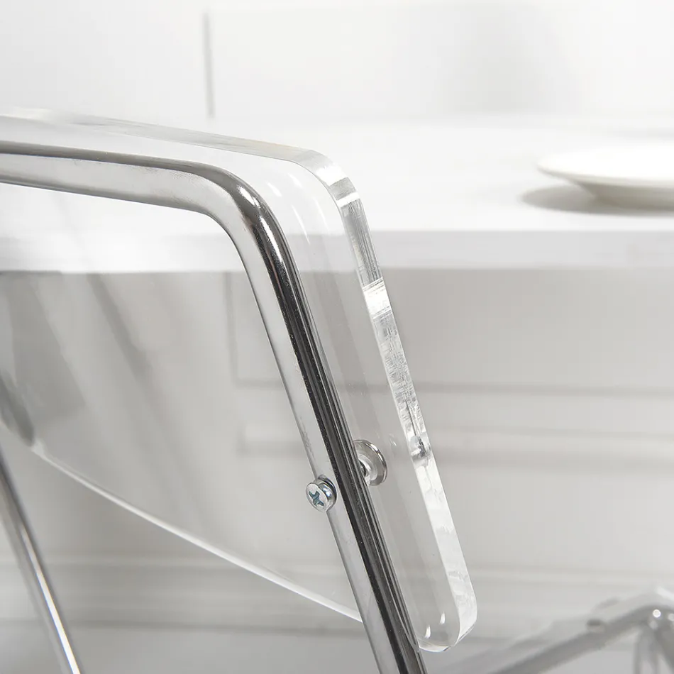 Plexisklo jídelní židle Made in Italy 2 kusy - Charlotte Viadurini