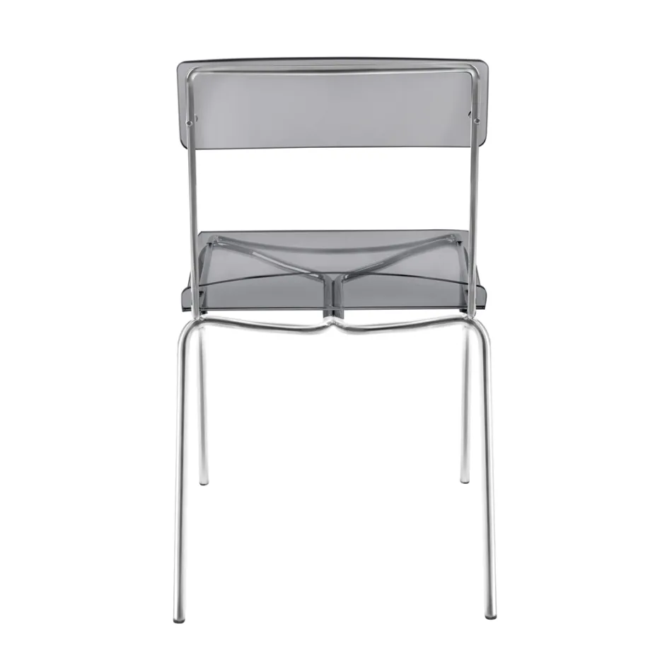 Plexisklo jídelní židle Made in Italy 2 kusy - Charlotte Viadurini