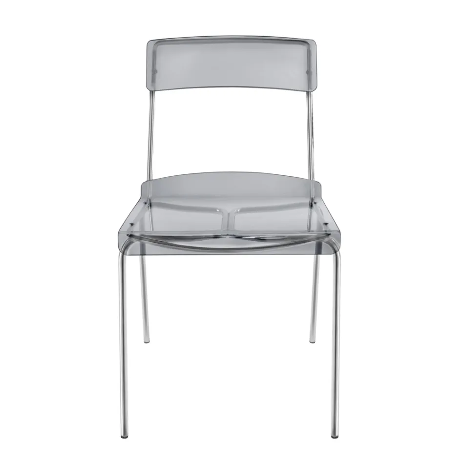 Plexisklo jídelní židle Made in Italy 2 kusy - Charlotte Viadurini