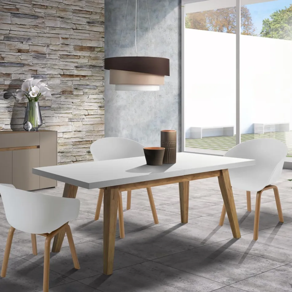 Židle do jídelny z polypropylenu a kovu 4 kusy - Severina Viadurini