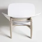 Stohovatelná jídelní židle z polypropylenu, 4 kusy - Záhřeb Viadurini