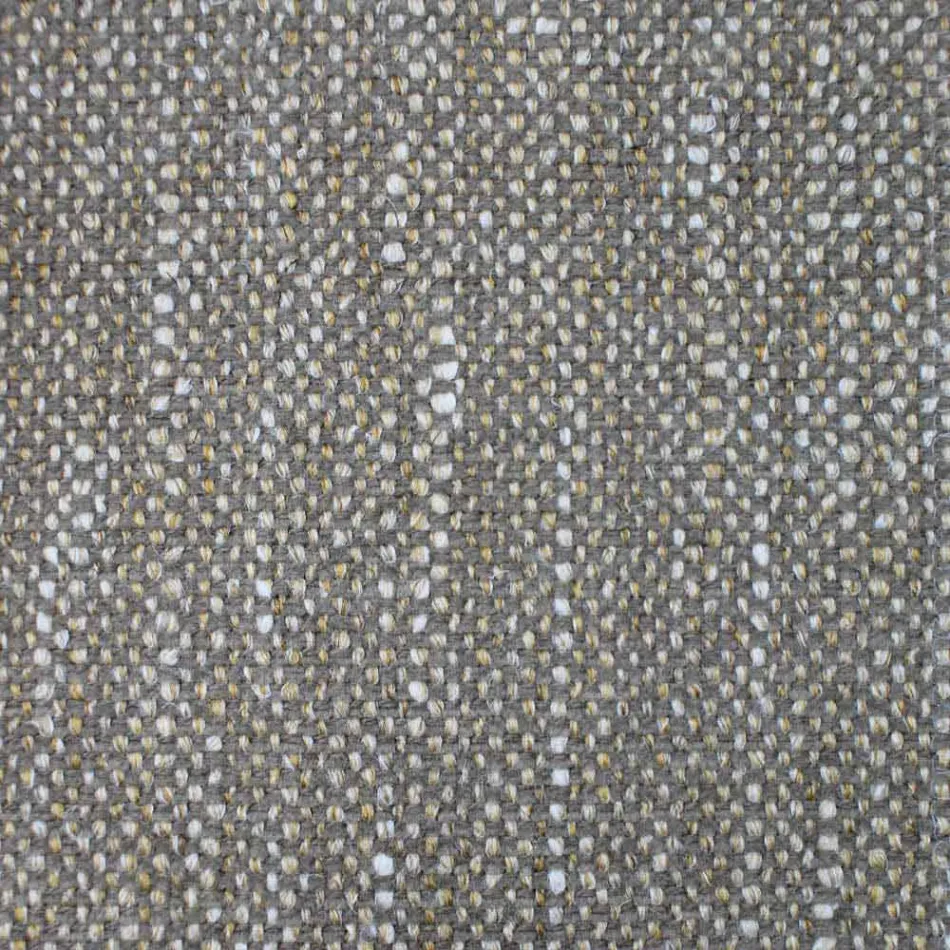 Látková jídelní židle s dřevěným podstavcem vyrobená v Itálii - kokos Viadurini