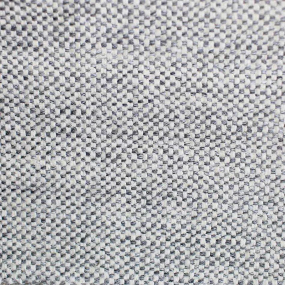 Látková jídelní židle s dřevěným podstavcem vyrobená v Itálii - kokos Viadurini