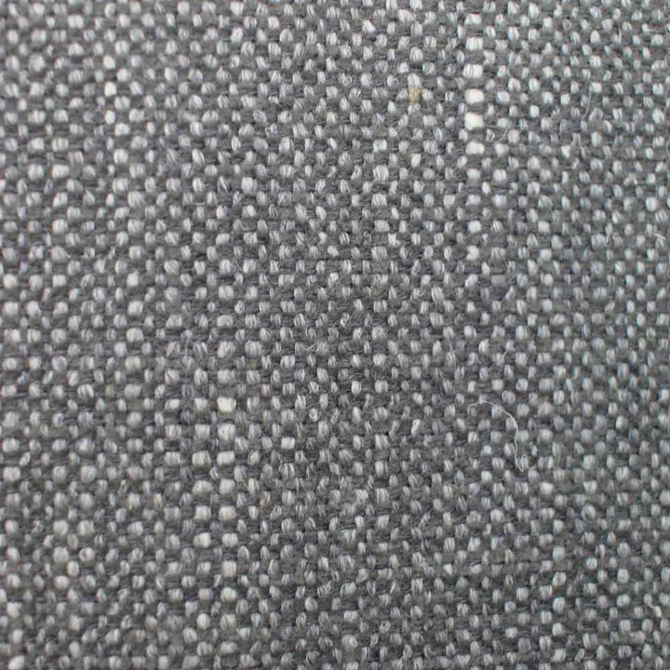 Látková jídelní židle s dřevěným podstavcem vyrobená v Itálii - kokos Viadurini