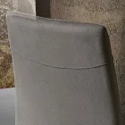 Moderní látková jídelní židle vyrobená v Itálii, Porzia Viadurini