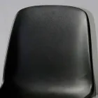 Židle zasedací místnost nebo moderní konferenční místnost z kovu a černé ABS - Zetica Viadurini