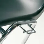 Židle zasedací místnost nebo moderní konferenční místnost z kovu a černé ABS - Zetica Viadurini