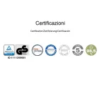 Otočná ergonomická designová kancelářská židle s područkami a kolečky - Meliva Viadurini