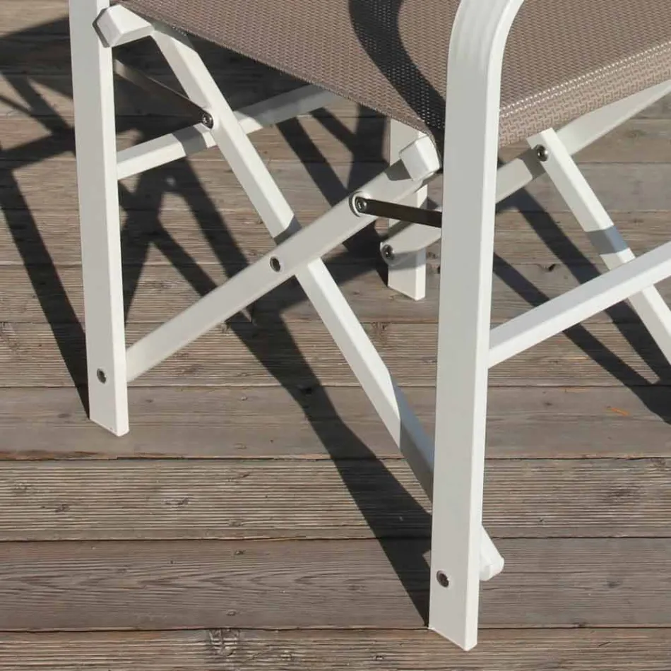 Skládací židle Director na plátně Made in Italy, 2 Pieces - Susy Viadurini