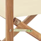 Ředitelská židle z akátového dřeva venkovního designu pro zahradu - Roxen Viadurini