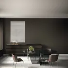 Židle do jídelny se sedákem potaženým kůží Made in Italy - Giulia Viadurini