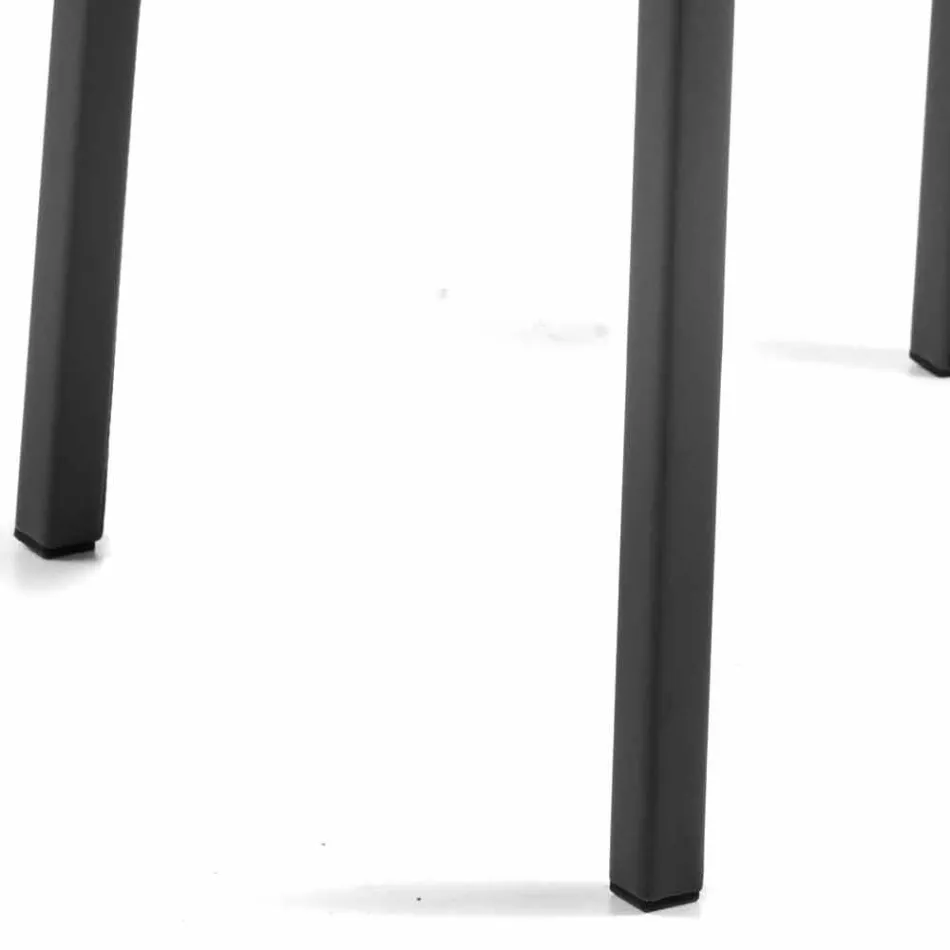 Designová jídelní židle v ekologické kůži Bessie XL, vyrobená v Itálii Viadurini