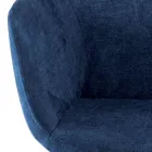 Židle do jídelny z látky a dřeva Made in Italy 4 kusy - Bardella Viadurini