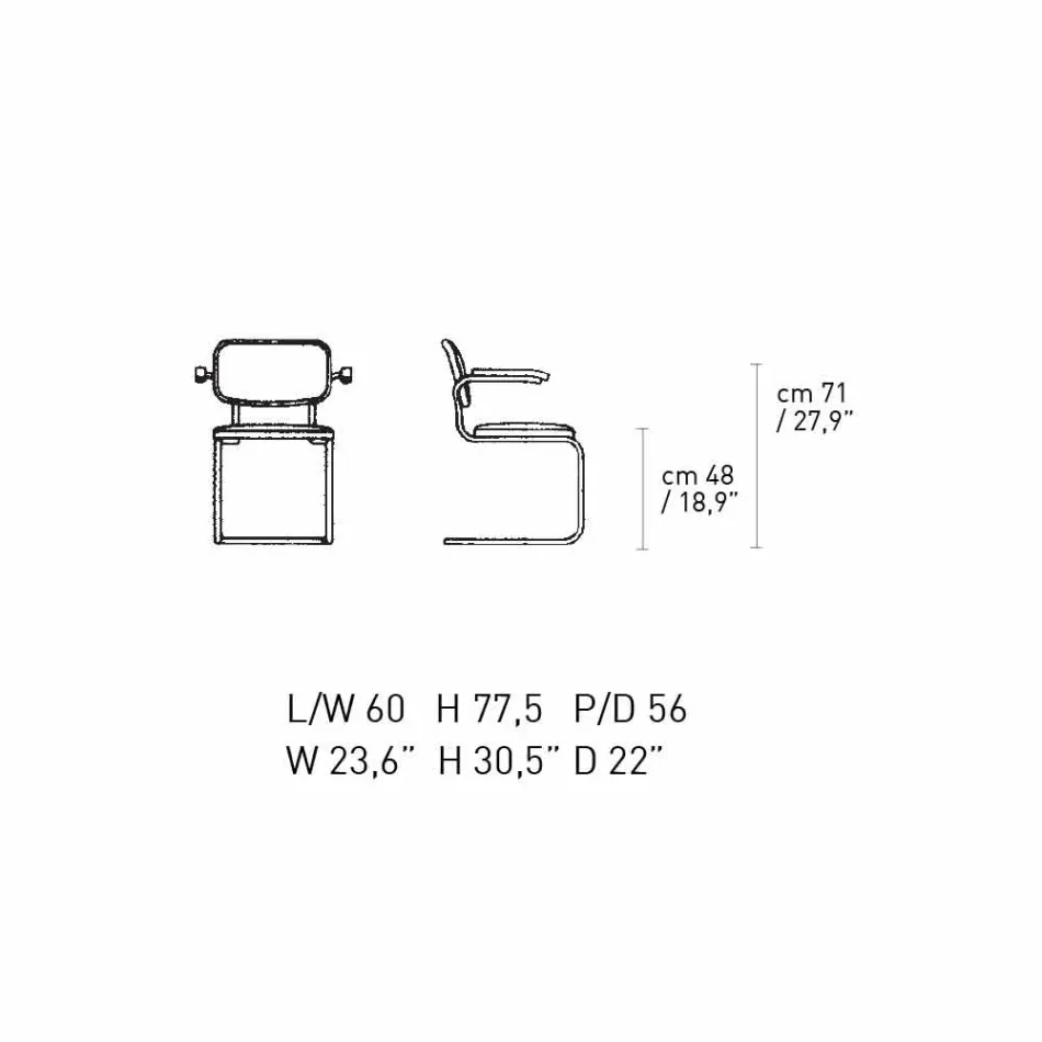 Kancelářská židle v kůži se strukturou z chromované oceli Made in Italy - Octant Viadurini
