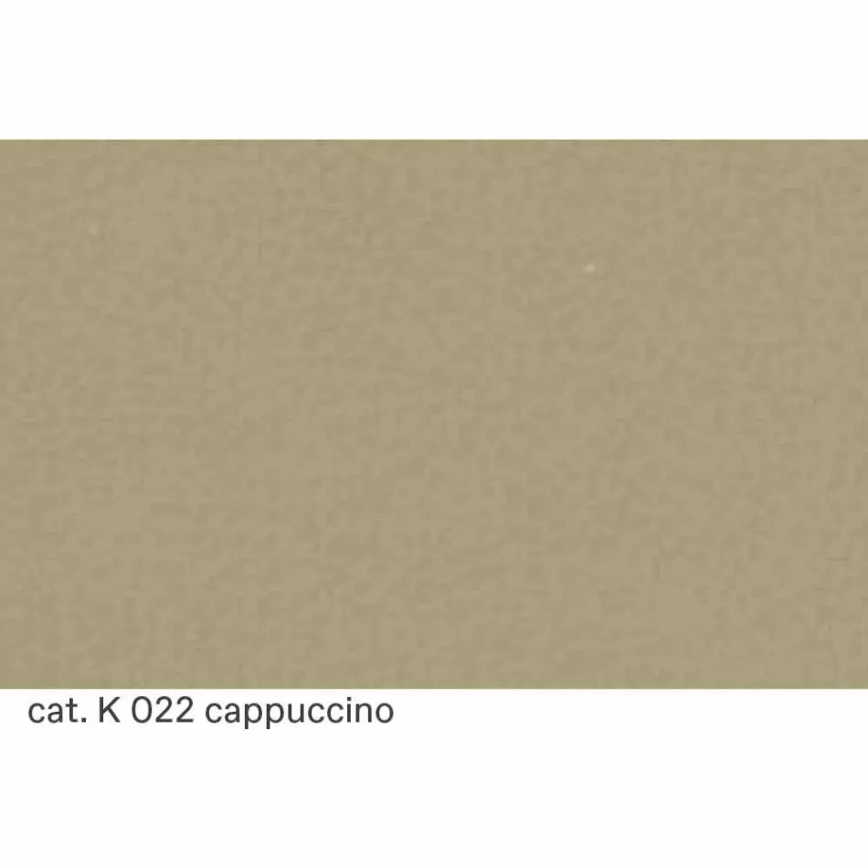 Kancelářská židle v kůži se strukturou z chromované oceli Made in Italy - Octant Viadurini