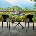 Venkovní stohovatelné židle z polypropylenu Vyrobeno v Itálii, 4 kusy - Claribel Viadurini