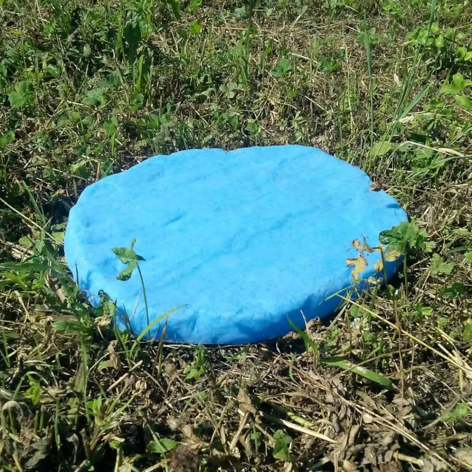 Zahradní svítidlo ve tvaru kamene Fluo Made in Italy 4 kusy - kámen Viadurini