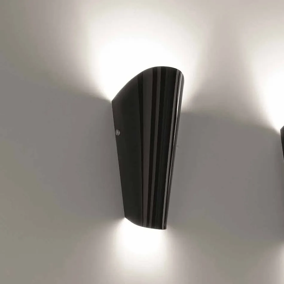 Selene Bloom nášivka sklo ručně v Itálii 12x11 H 28 cm Viadurini