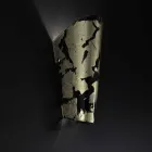 Selene Bloom nášivka sklo, ruční práce v Itálii 12x11 H28cm Viadurini