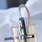 Selene Bossa Nova lampičky Ø15 H 21 cm v jantarové foukané sklo Viadurini