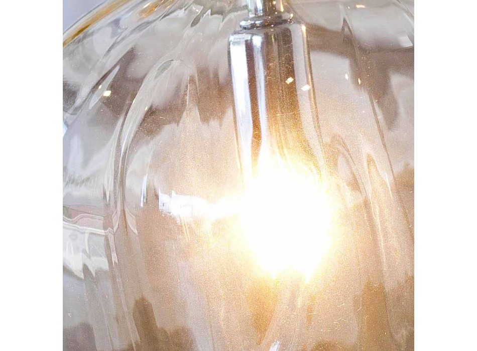 Selene Bossa Nova lampičky Ø15 H 21 cm v jantarové foukané sklo Viadurini